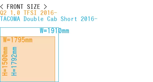 #Q2 1.0 TFSI 2016- + TACOMA Double Cab Short 2016-
